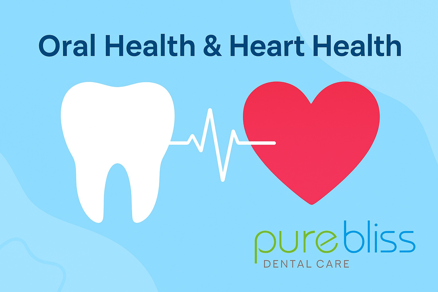 Oral health and heart health connection – Pure Bliss Dental Care